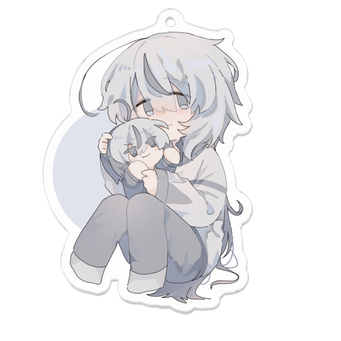 アクリルキーホルダー - 70 x 70 (mm)