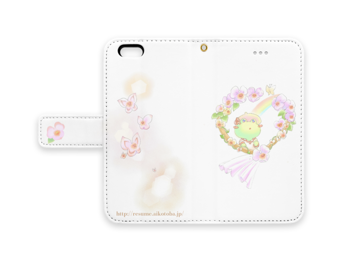 手帳型iPhoneケース - iPhone 6 / 6s - ストラップ穴 あり