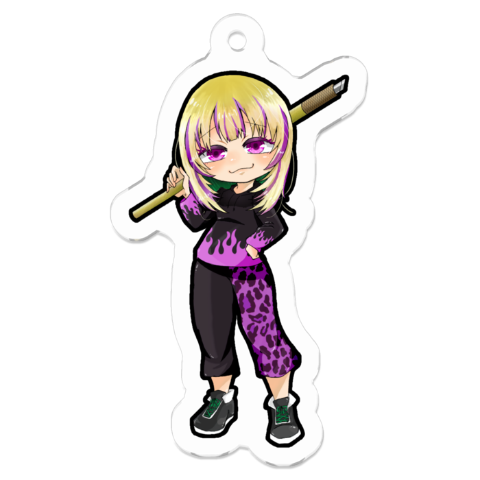 アクリルキーホルダー - 50 x 50 (mm)