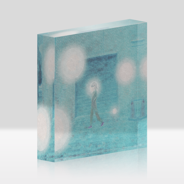 アクリルブロック - 100x100mm