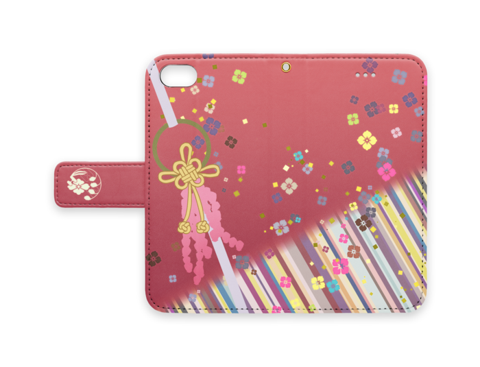 手帳型iPhoneケース - iPhone 8 / 7 - ストラップ穴 あり