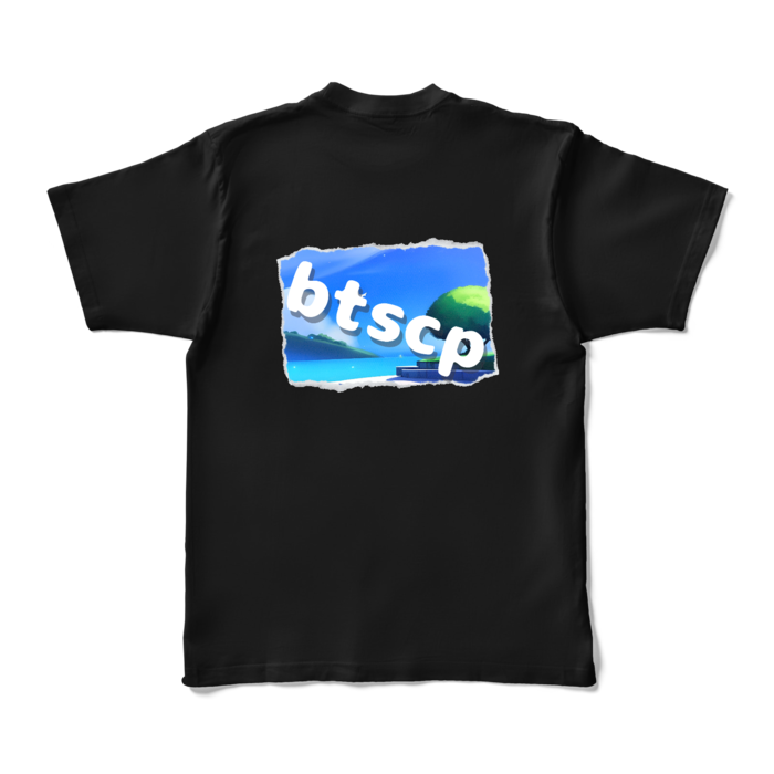 カラーTシャツ - XL - ブラック (濃色)｜Colored T-Shirt - XL - Black (Dark)