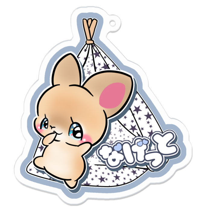 アクリルキーホルダー - 70 x 70 (mm)