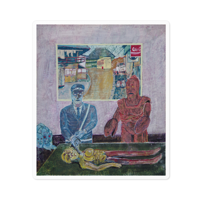 ステッカー - 100 x 100 (mm)(1)