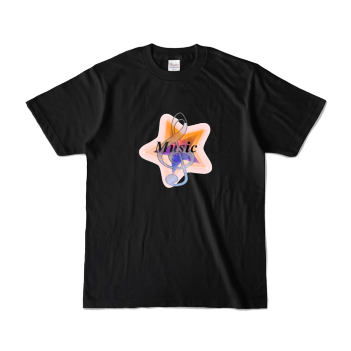 カラーTシャツ - S - ブラック (濃色)