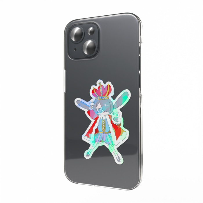 ホログラムスマホステッカー - 縦