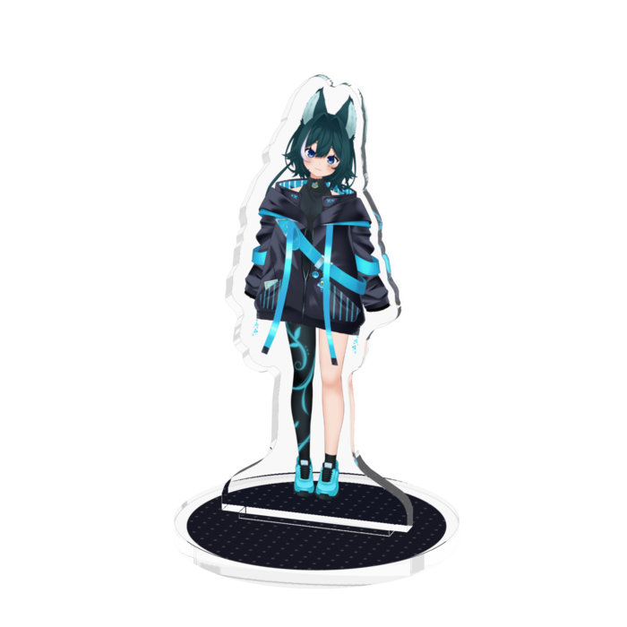 通常衣装ケモ耳 - 70x70mm