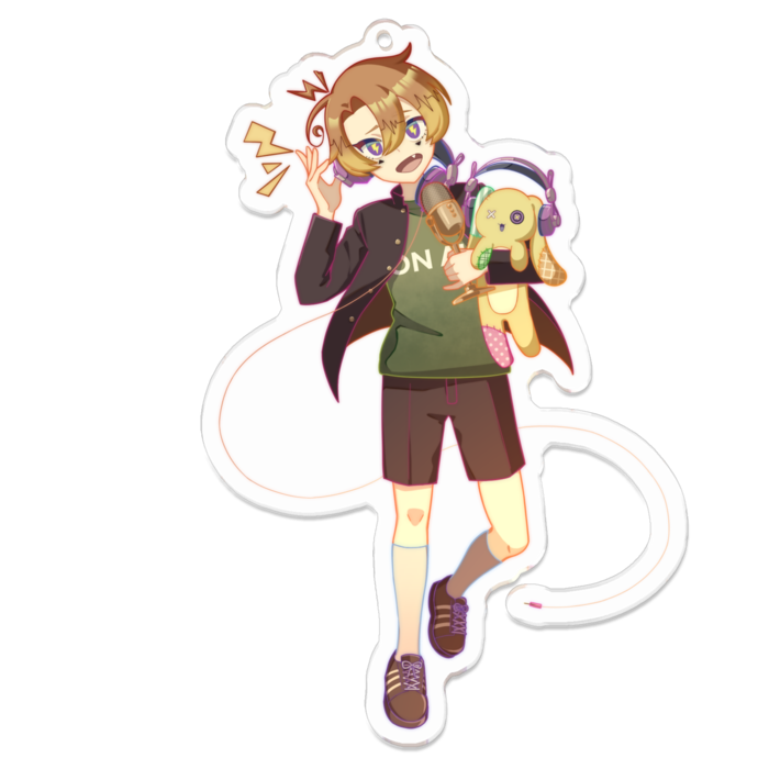 アクリルキーホルダー　100 x 100 (mm)