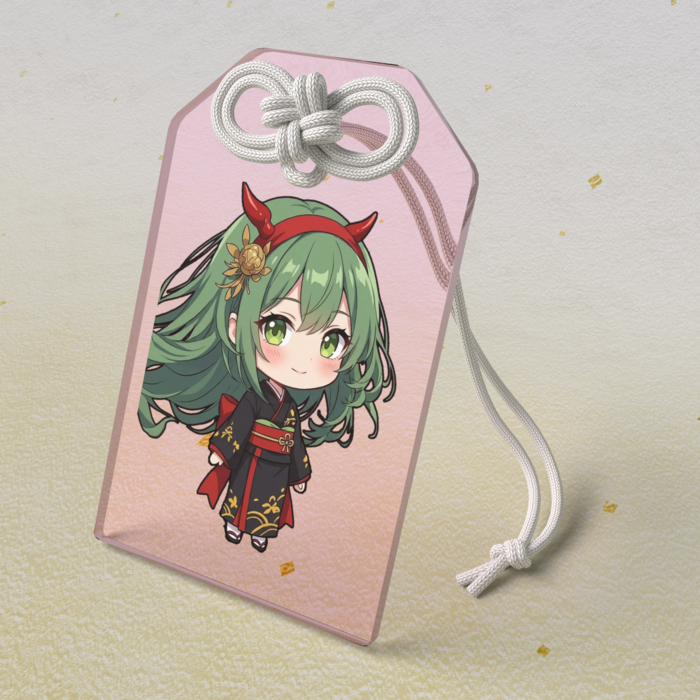 アクリルお守り - 50 × 80mm