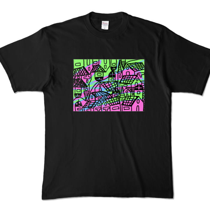 カラーTシャツ - XL - ブラック (濃色)