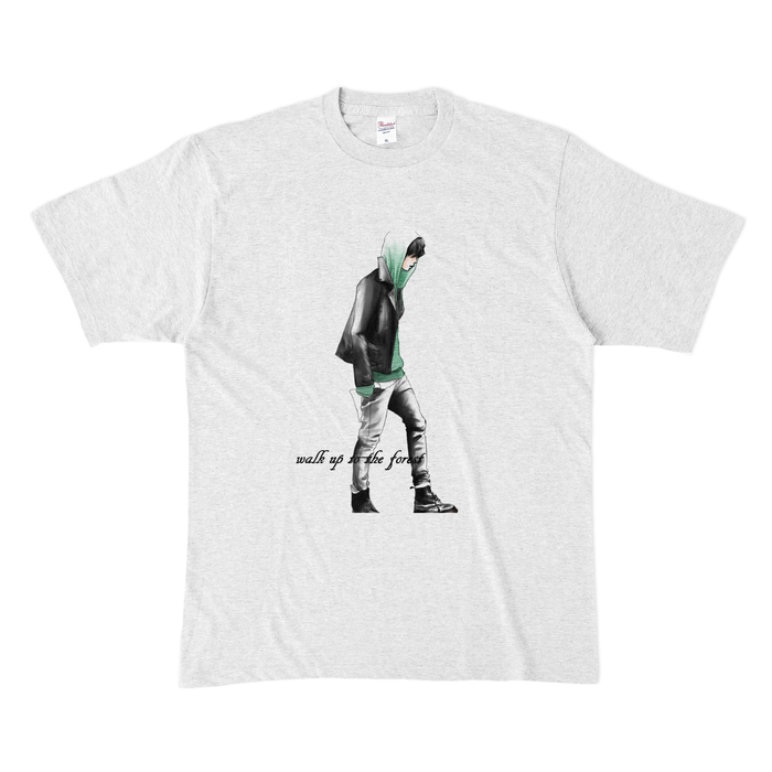 カラーTシャツ(淡色) - XL - アッシュ
