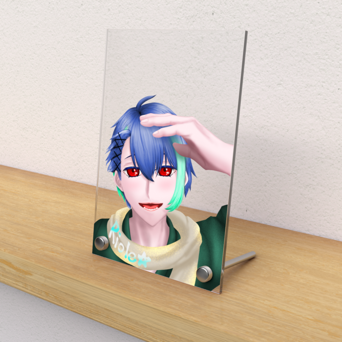 クリアアクリルフォトパネル - 縦100 × 148mm