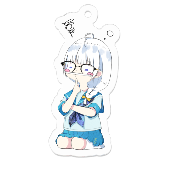 アクリルキーホルダー - 50 x 50 (mm)