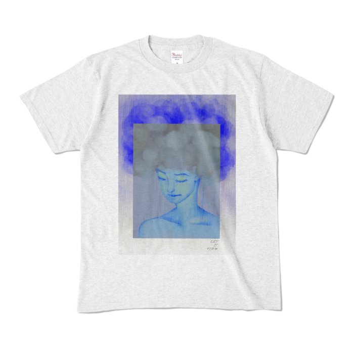 カラーTシャツ - M - アッシュ (淡色)