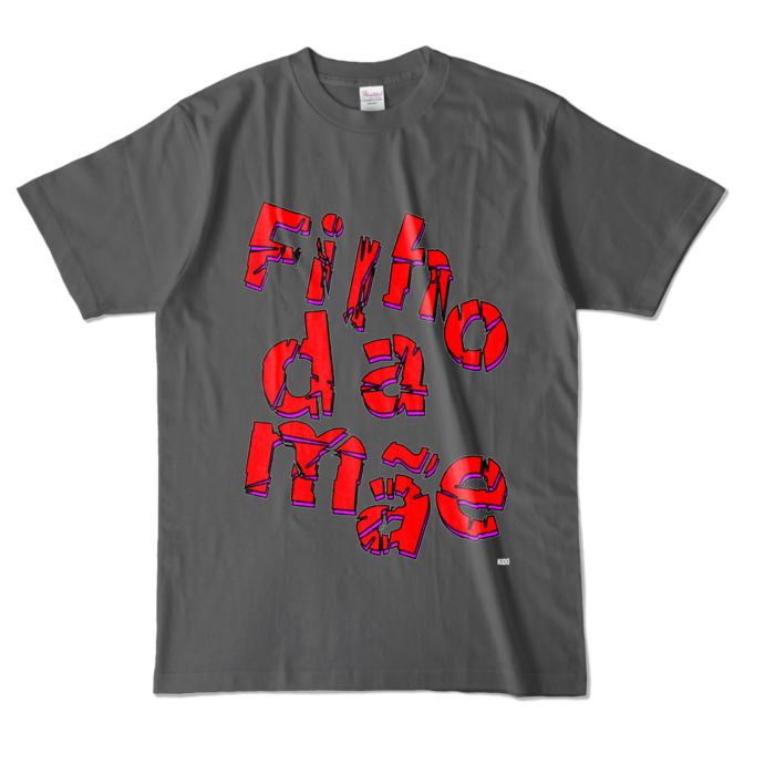 カラーTシャツ - L - チャコール (濃色)