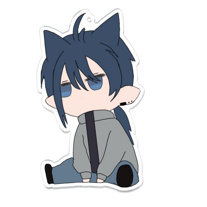 アクリルキーホルダー - 100 x 100 (mm)