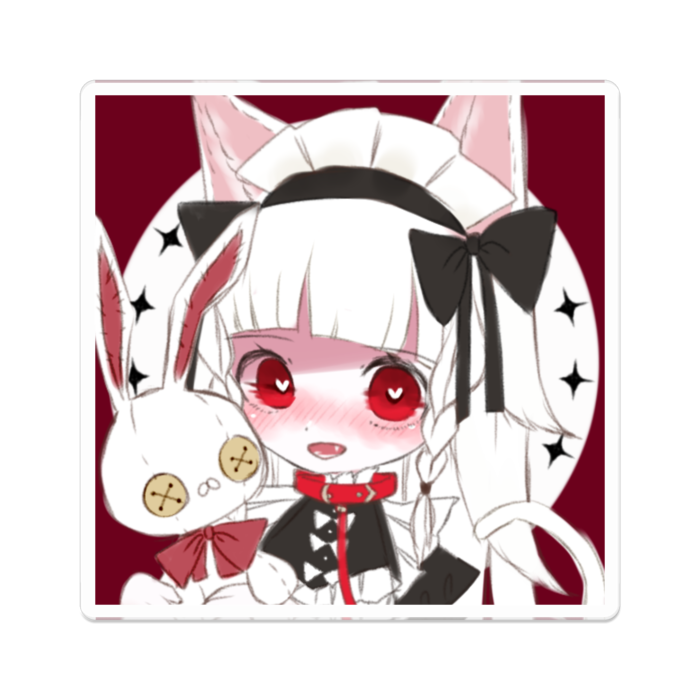 アクリルバッジ - 70 x 70 (mm)