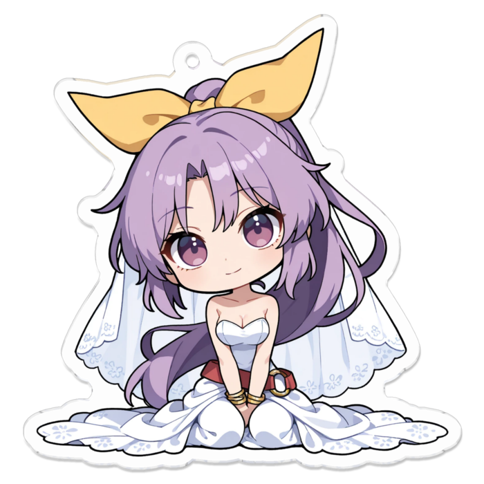 アクリルキーホルダー - 70 x 70 (mm)(キャラのみ)