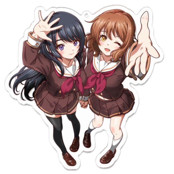 アクリルキーホルダー - 100 x 100 (mm)