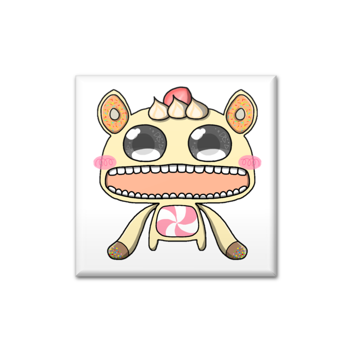 缶バッジ - 四角形40mm