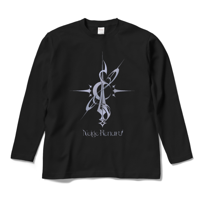 ロンT - M - ロゴ紫