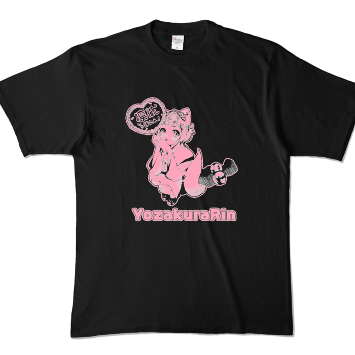 カラーTシャツ - XL - ブラック (濃色)