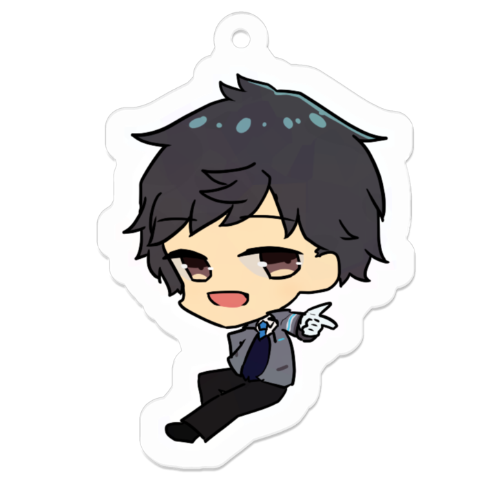 アクリルキーホルダー(コーティング) - 50 x 50 (mm)