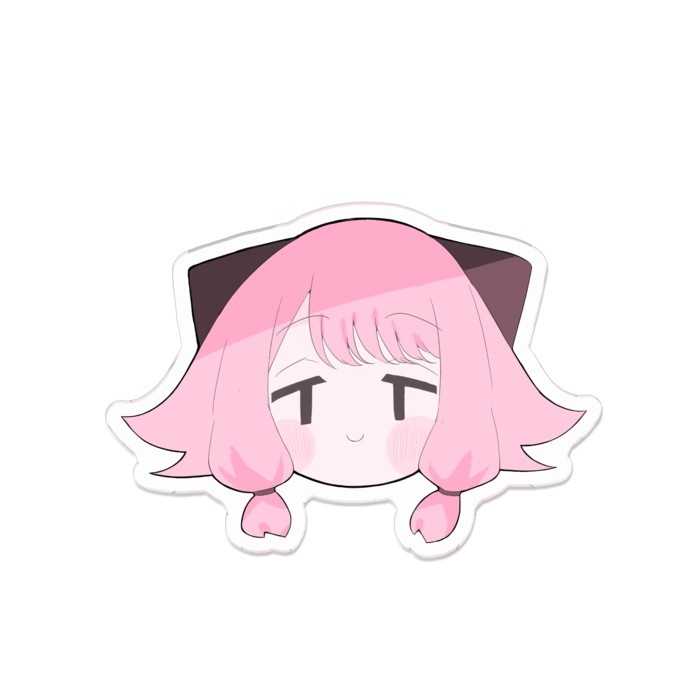 アクリルバッジ - 70 x 70 (mm)