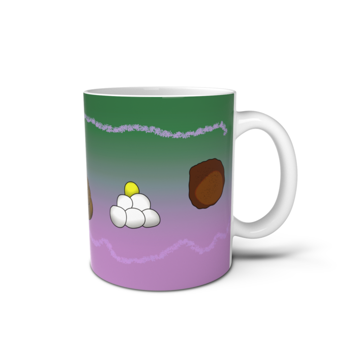 マグカップ - 直径 8 cm / 高さ 9.5 cm