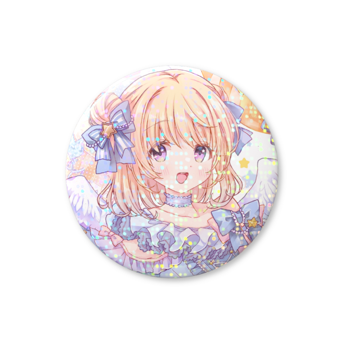ホログラム缶バッジ - 44mm