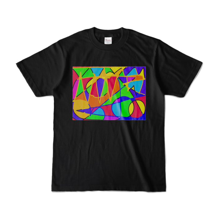 カラーTシャツ - S - ブラック (濃色)