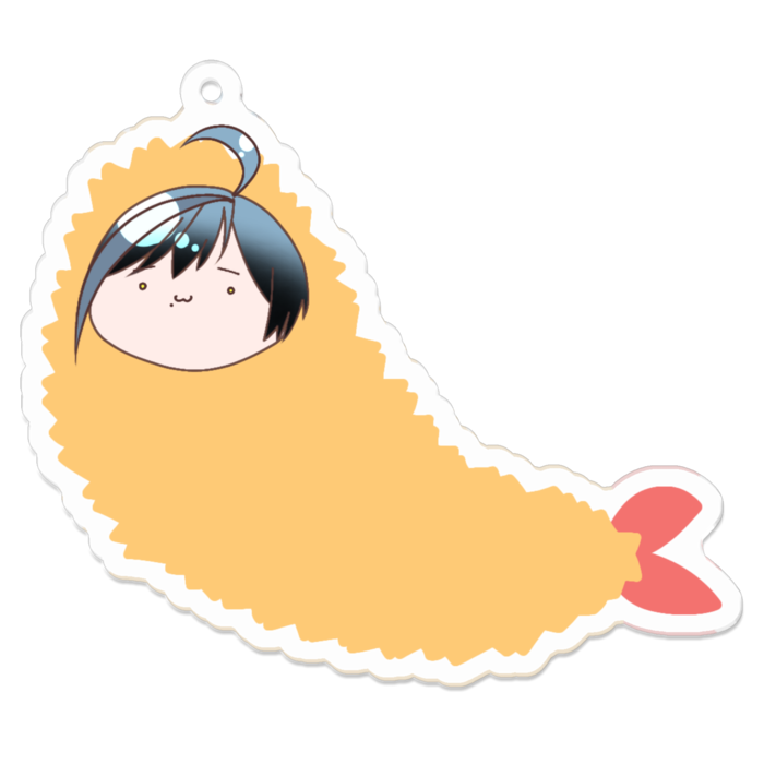 アクリルキーホルダー（コーティング） - 70 x 70 (mm)