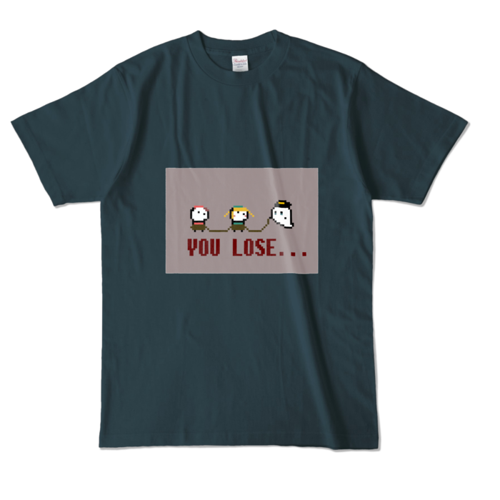 カラーTシャツ - L - デニム (濃色)