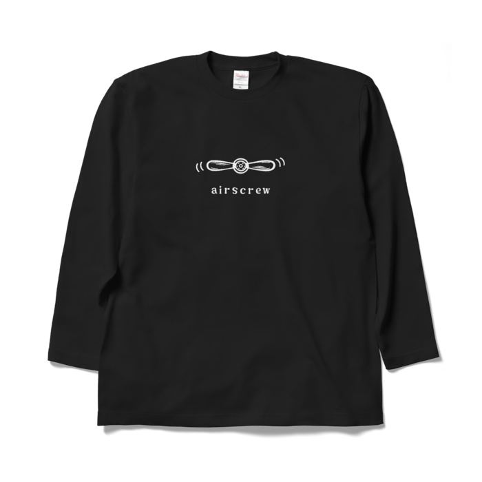 ロングスリーブTシャツ - XL - ブラック