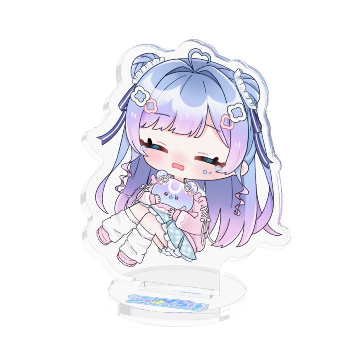 泣き顔 アクリルフィギュア - 50x50mm(2)