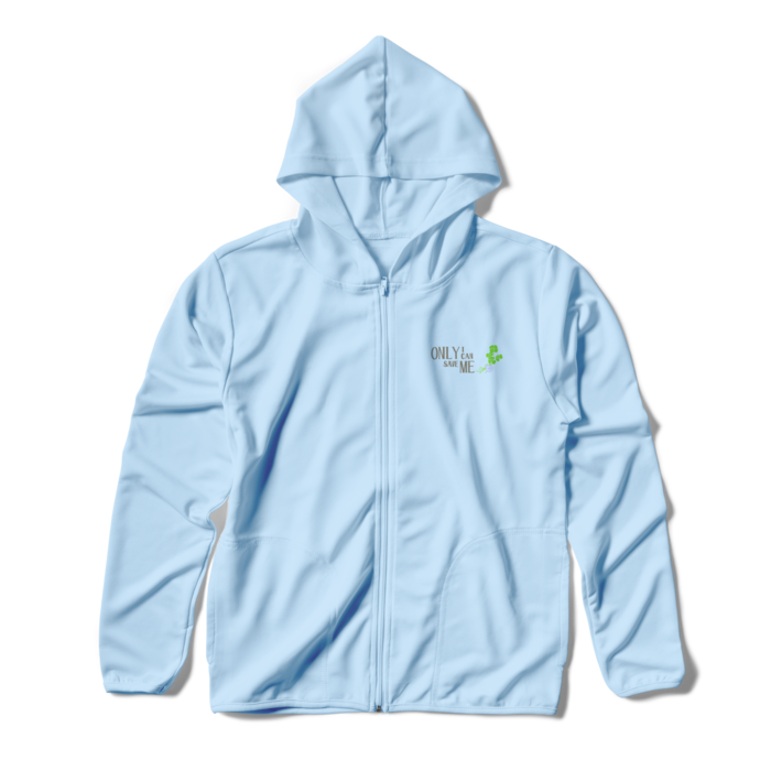 ジップパーカー - S - ライトブルー