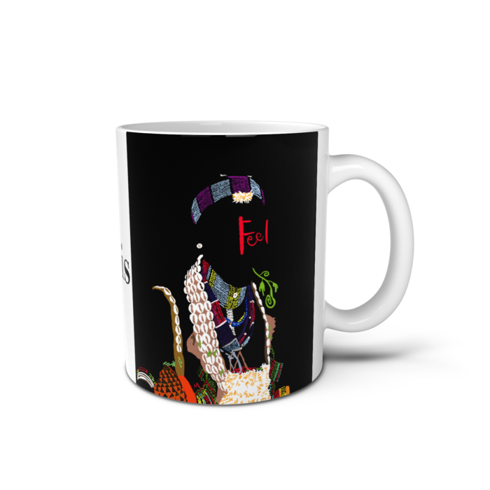 マグカップ - 直径 8 cm / 高さ 9.5 cm