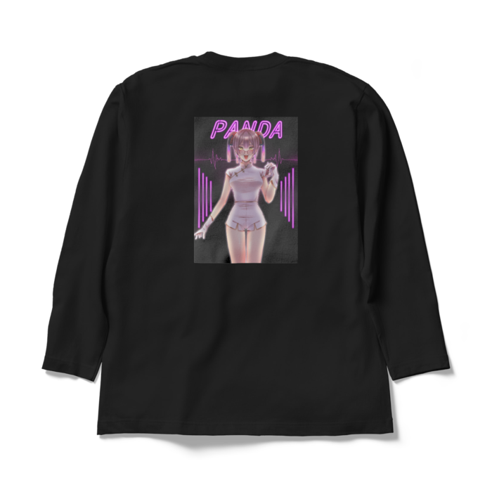 ロングスリーブTシャツ - XL - ブラック