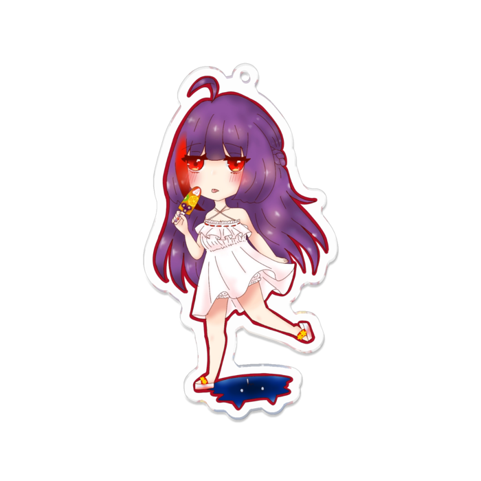 アクリルキーホルダー - 100 x 100 (mm)