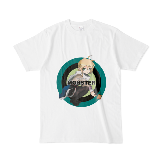 Tシャツ - L - 白（The green-ey'd MONSTER）