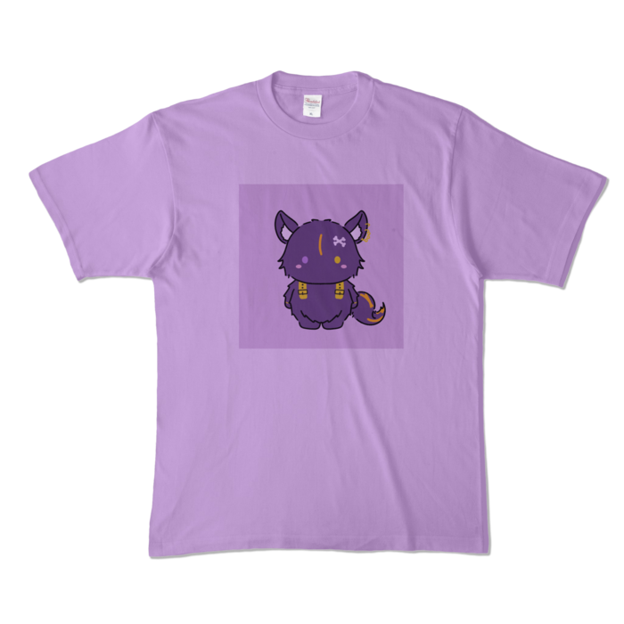 カラーTシャツ - XL - ライトパープル (淡色)