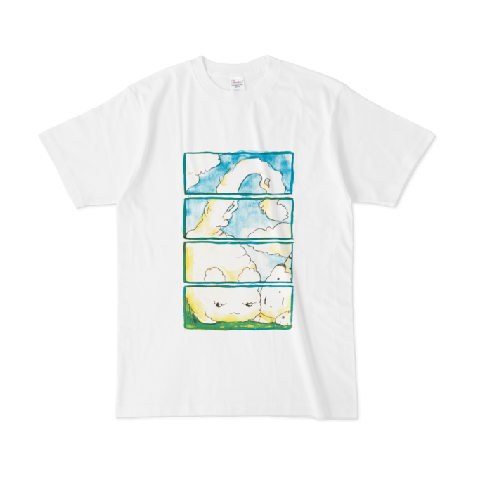 Tシャツ - L - 雲