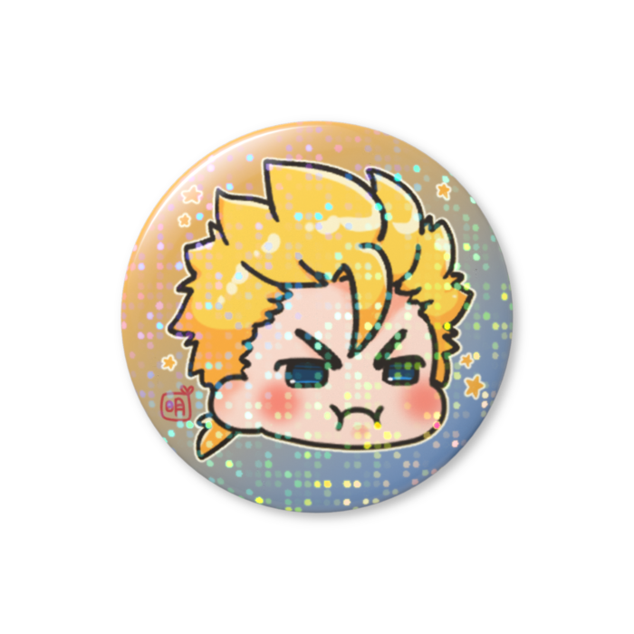 ホログラム缶バッジ - サム(3)32mm