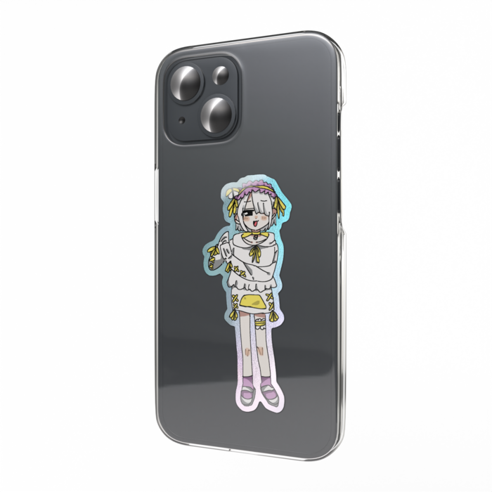 オーロラスマホステッカー - 縦