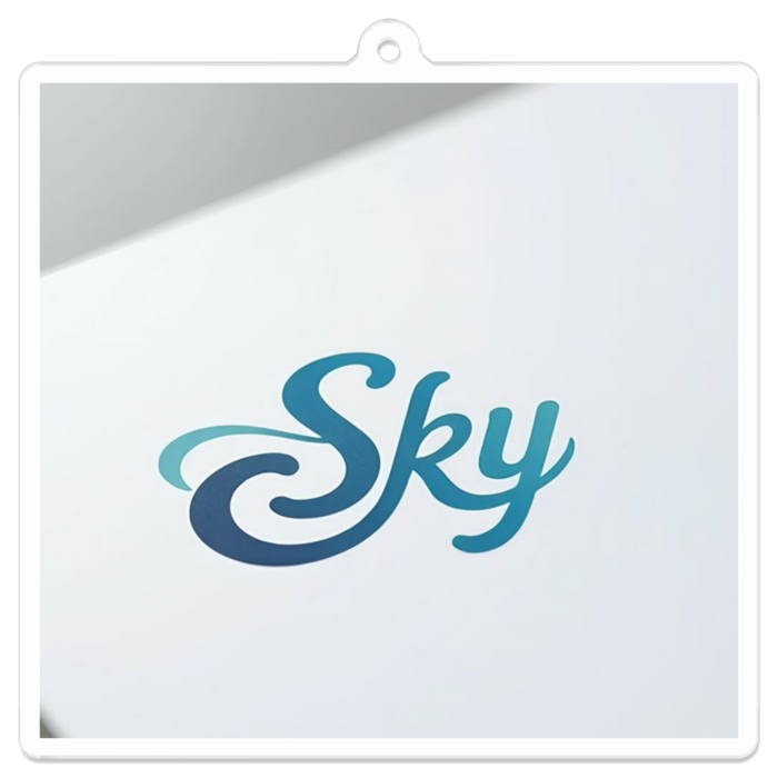 アクリルキーホルダー - 70 x 70 (mm)