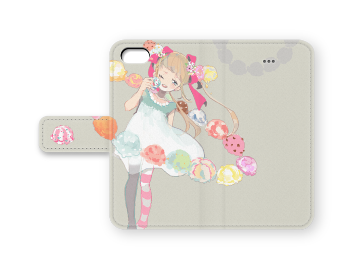 手帳型iPhoneケース - iPhone5