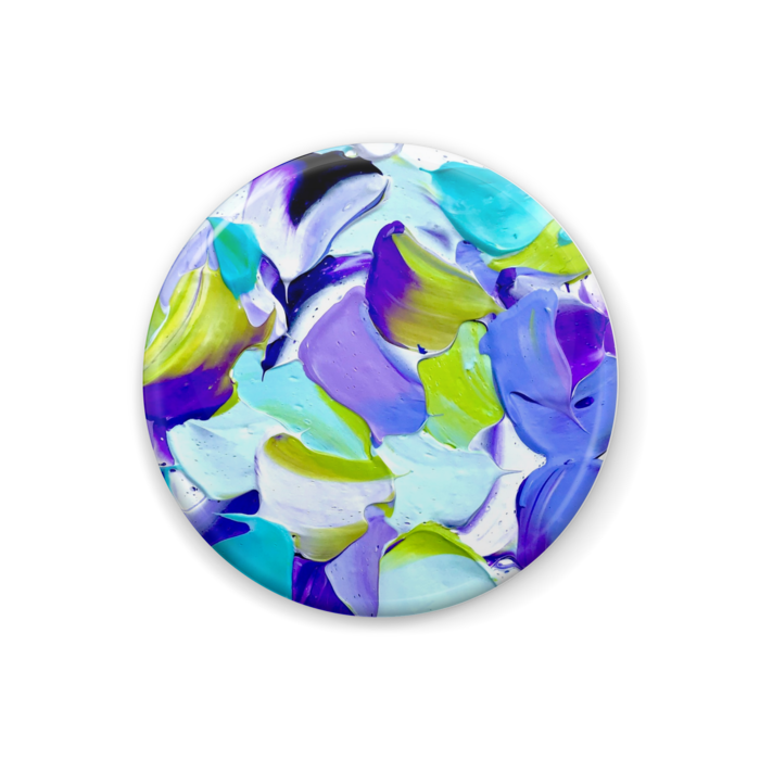 藤の垣間に夏の空