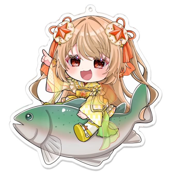 アクリルキーホルダー - 100 x 100 (mm)