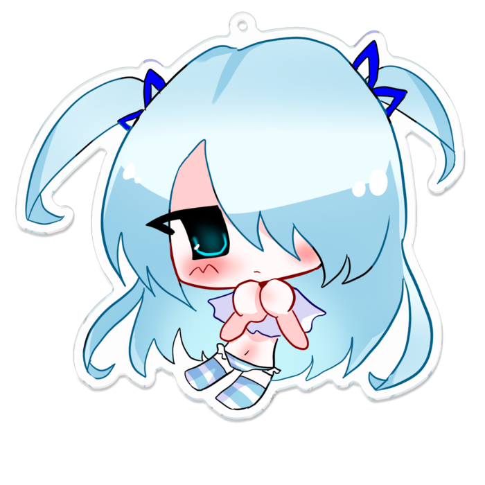 アクリルキーホルダー - 100 x 100 (mm)
