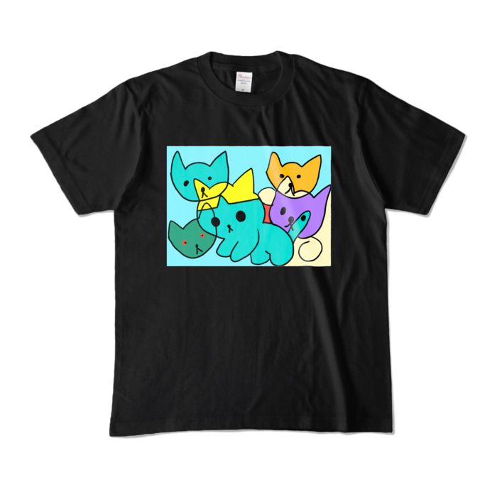 カラーTシャツ - M - ブラック (濃色)